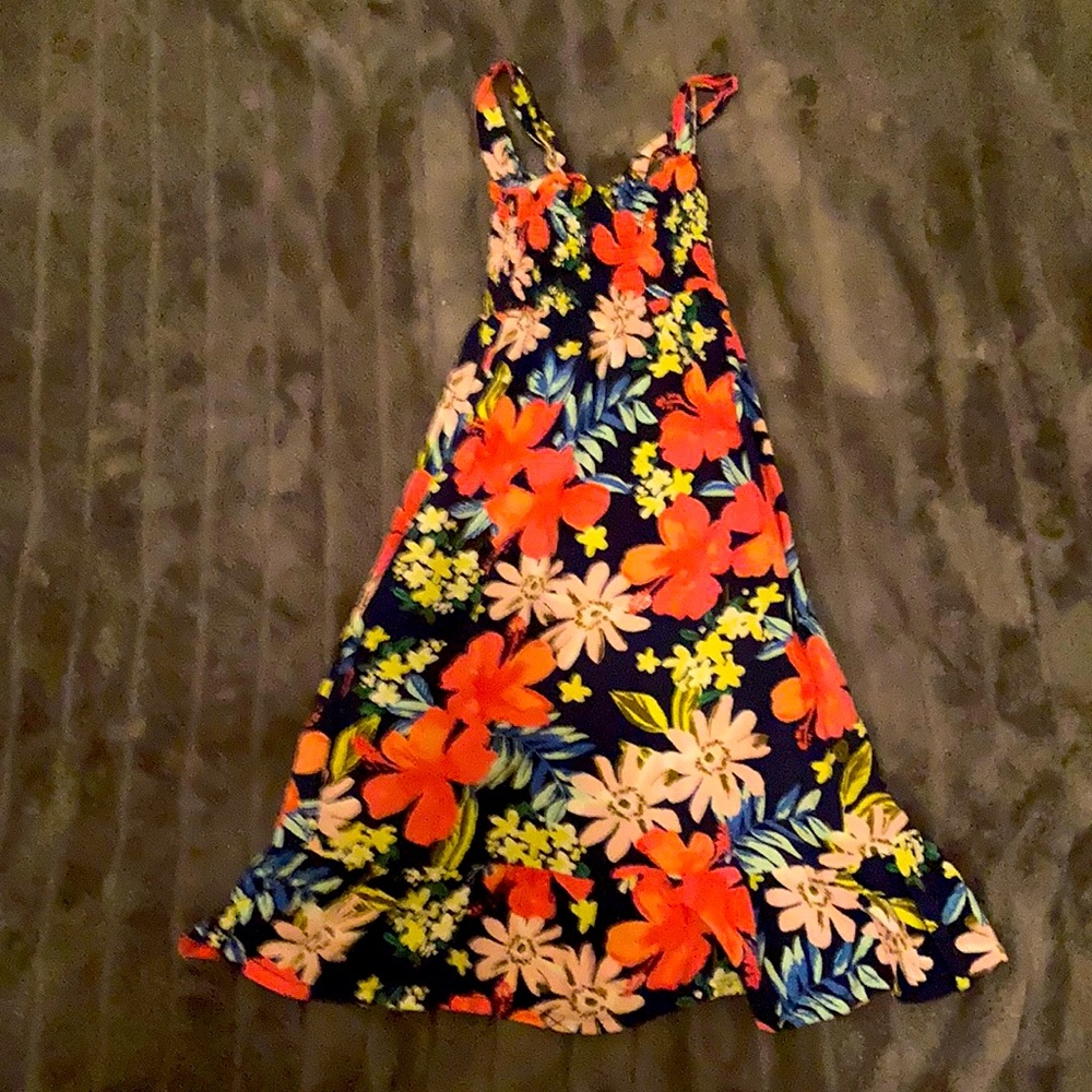 Girls size 6 multicolored dress
